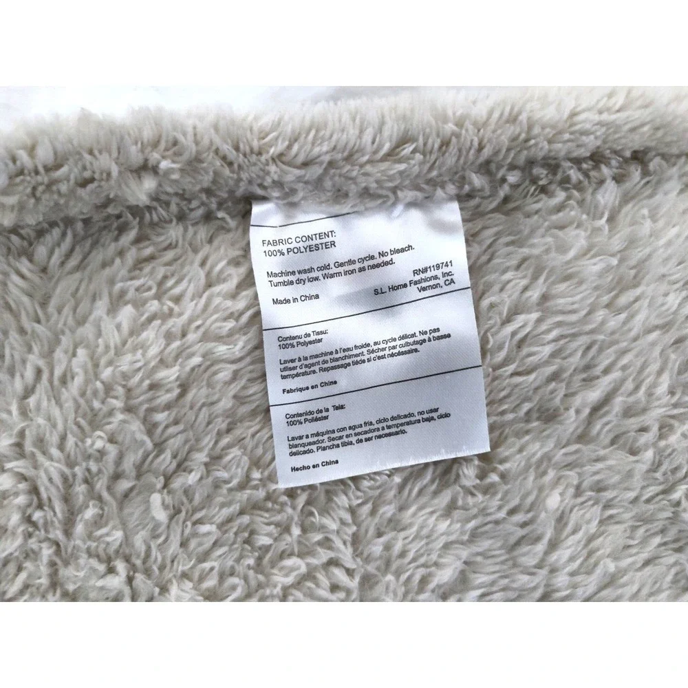 SL Home Fashions 119741 I Love My Mommy Lion Baby Blanket Brown Tan Lovey